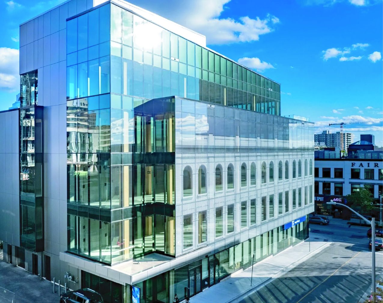 One Young Street building exterior in Kitchener