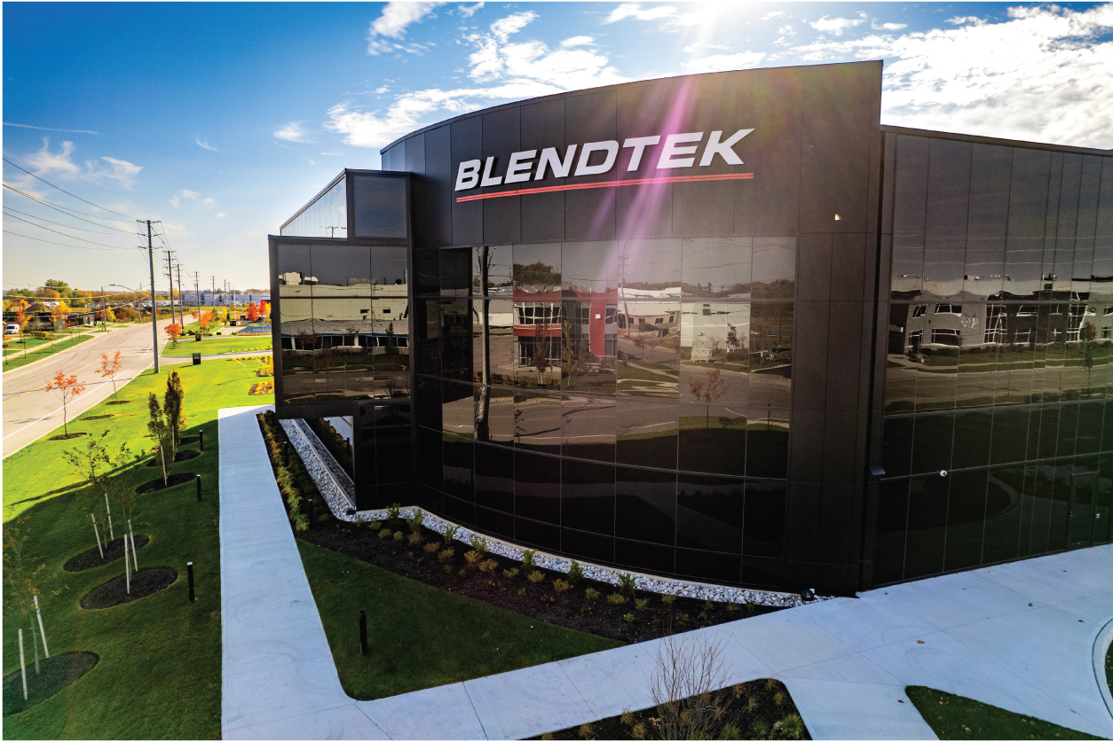 Blendtek — SQF-certified food-grade processing and Class A office facility in Cambridge, ON
