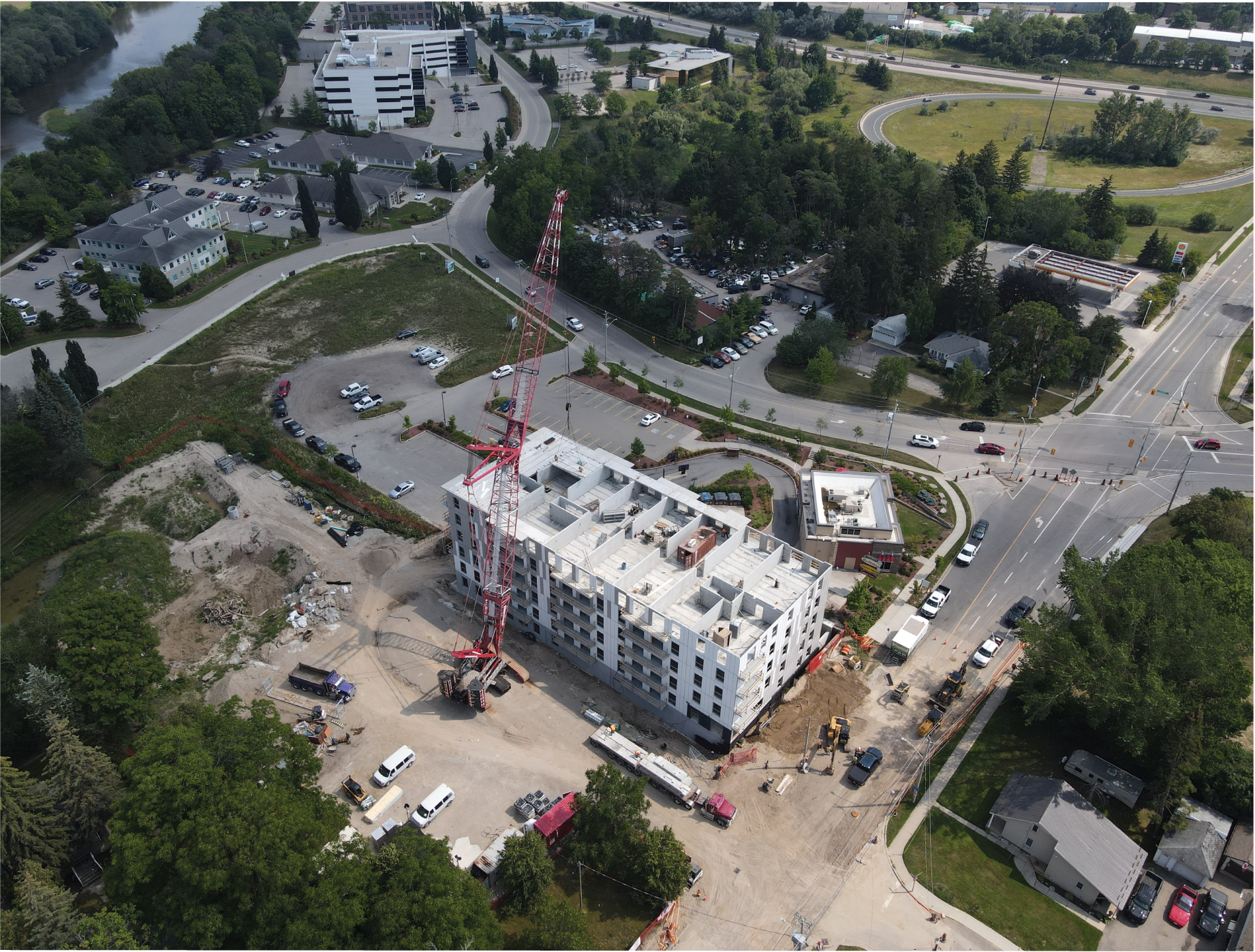 The Carmine multi-residential development in Waterloo, ON