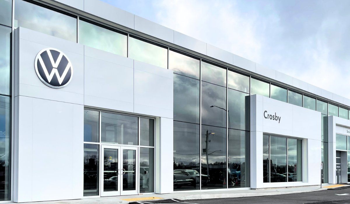 Crosby Volkswagen dealership exterior